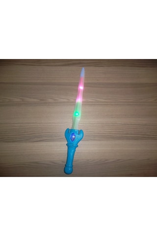 Işıklı Çok Renkli Kılıc Mavi