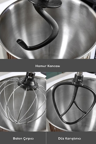 Emsan Maestrochef Stella 1500 W Hamur Yoğurma Makinesi