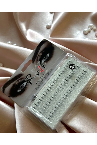 New Rose New 6d Eyelashes Hazır Demet Kirpik Seti 10mm