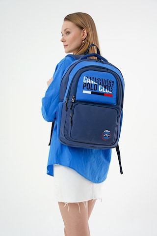 Cambridge Polo Club Unisex Fonksiyonel Ortaokul Sırt Çantası Lacivert