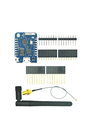 Wemos D1 Mini Pro 16mb Esp8266 Wifi Geliştirme Kartı Cp2104 Usb Antenli Arduino Ide Uyumlu