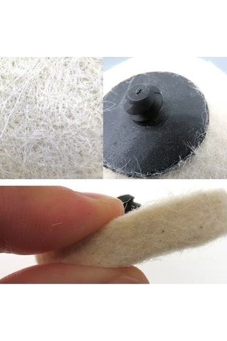 Lijinxu 2 Adet Taşlama Zımpara Diski Pedi 2"/50mm Yüzey