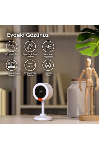 Bilicra Iris Mini 3mp Akıllı Kamera