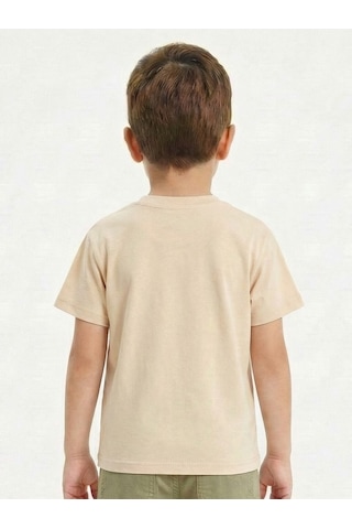 Xo Kids Erkek Çocuk Tişort 1-4 Yaş 1933 Bej