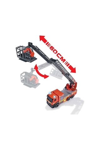 Dickie Toys Sesli ve Işıklı Kırmızı Şehir Itfaiye Aracı