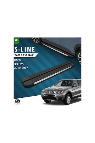 S-dizayn Bmw X3 F25 S-line Krom Yan Basamak 193 Cm 2010-2017