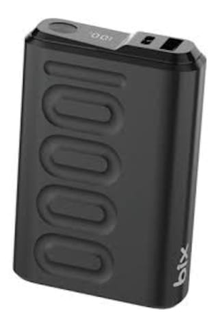 Bix Tpb15 10000mah Pd 20w / 22.5w Dijital Göstergeli Mini Hızlı Şarj Powerbank Siyah