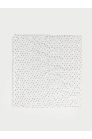 Karışık Çiçek Desenli Çift Kişilik Yatak Örtüsü 200x220 Cm Çok Renkli