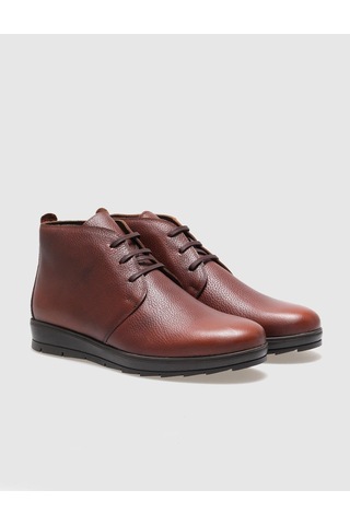 Cabani Hakiki Deri Taba Bağcıklı Erkek Günlük Bot Taba