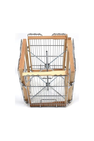 Benka 4 Çerçeveli Bal Süzme Makinesi Dadant Manuel 304 Sepet