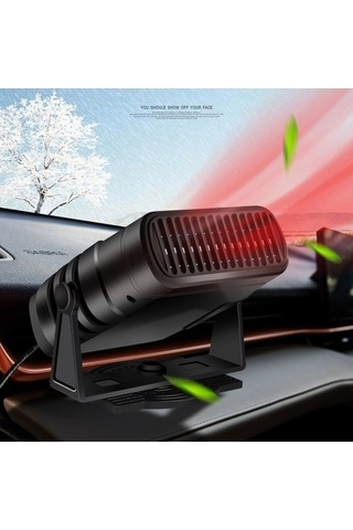 Pazly Oto Isıtıcı Girişli Fanlı Cam Buğu Çözücü Araç İçin 12v Ed