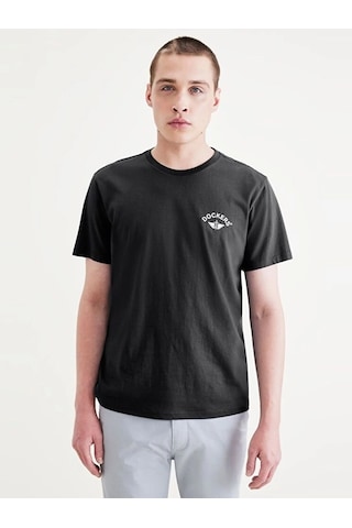 Dockers Graphıc Tee 1 Fan Tee Beautıful Black L Erkek Siyah T-shirt - A1103