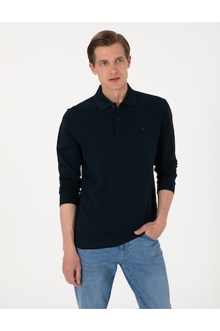 Pierre Cardin Erkek Lacivert Sweatshirt 50314048-vr033 Lacivert