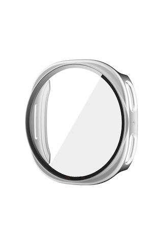 Samsung Galaxy Watch 8 44mm Uyumlu Kılıf Sert Pc Kasa Ve Ekran Koruyucu Kılıf