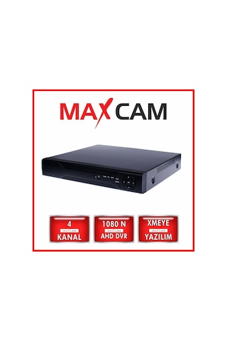 Maxcam 4 Kanal Ahd Dvr Kayıt Cihazı Sabit Ip Istemez