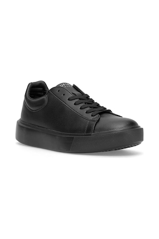 Lufian 111230290 Ryan Erkek Hakiki Deri Klasik Sneaker Siyah