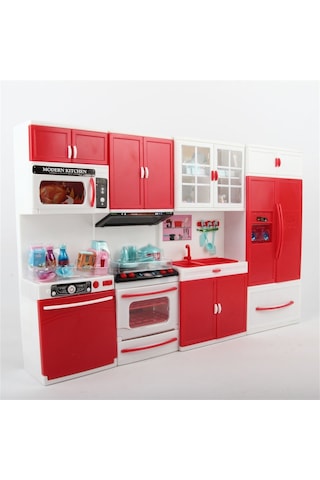 Kayyum Oyuncak Mutfak Set Dörtlü Sesli Işıklı 1014