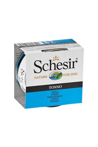 Schesir Ton Balıklı Konserve Yetişkin Köpek Maması 150 G