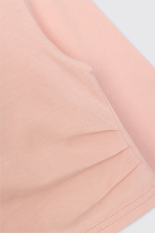 Panço Kız Çocuk Uzun Kollu Açık Pembe Tişört 2621gk05027