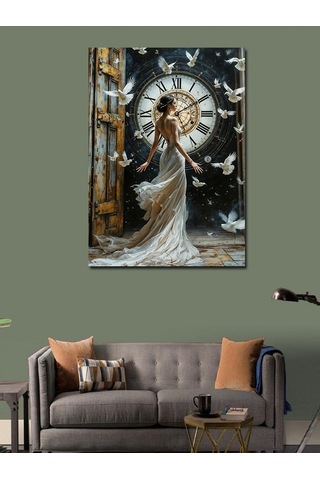 Kanvas Tablo Zamanın Dansı 70cmx100cm