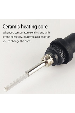 Xindoker 80w Lcd Dijital Gösterge Isıtıcı, Isı Yalıtımı Kolu, 180-480 C Ayarlanabilir Sıcaklık, Seramik Isıtıcı Çekirdeği, Eu Şarj, 220v