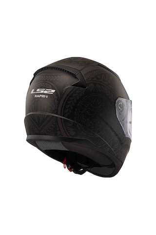 Ls2 Rapid 2 Takaroa Kapalı Motosiklet Kaskı Mat Siyah