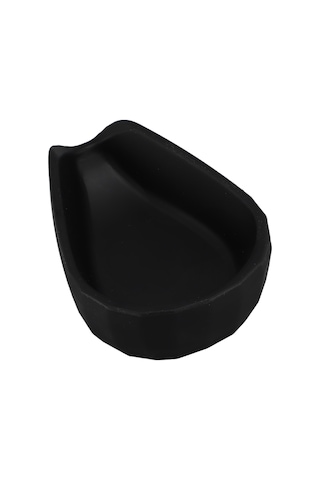 Kosona Gıda Grubu Silikon Kahve Fıstığı Ölçüm Kasesi - Dökme Engeli, Ölçüm Kabı, Gösterim Tabağı - Siyah Siyah