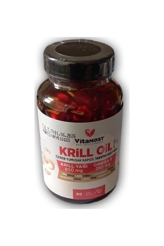 Krill Oil Plus 90 Softjel 1450 Mg