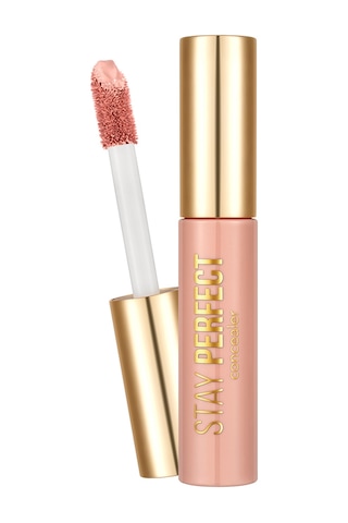 Flormar  Stay Perfect Yüksek Pigmentli & Yarı Mat Bitişli Likit Kapatıcı 012salmoncover