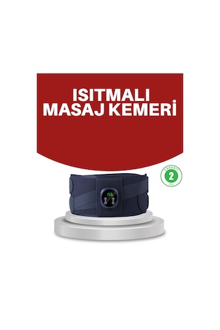 Çok Fonksiyonlu Masaj Kemeri Bel Boyun Bacak Uyumlu Çok Renkli