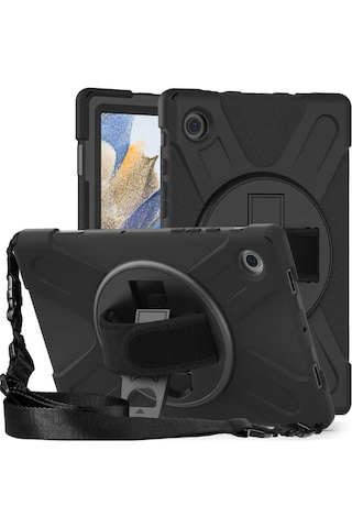 Galaxy Uyumlu Tab A8 10.5 SM-X200 (2021) Defender Standlı Koruyucu Kılıf
