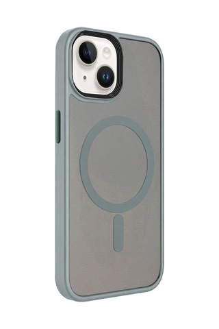 Joko - 321 - Apple iPhone Uyumlu 15 Megane Magsafe Kapak - - Csmo-tex - Titan Gri