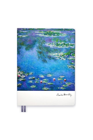 Episode Ciltli Gallery Xl 88 Yp. Defter - Monet Water Lilies Çok Renkli