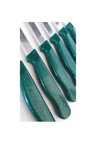 Solingen Simli Meyve Bıçağı 6'Lı Yeşil