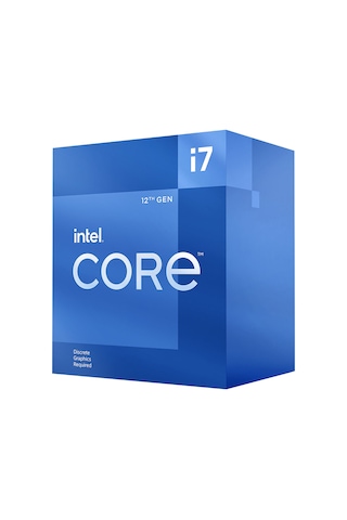 Intel Core i7-12700F 2.1 GHz LGA1700 25 MB Cache 65 W Box İşlemci