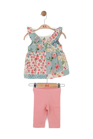 Nk Kids Kız Bebek Joy Takım Nk-11600-y Ekru Pudra