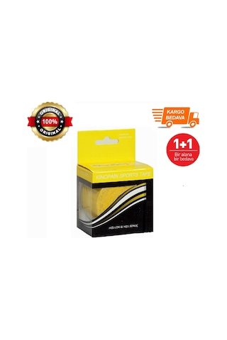 Kinopain Spor Bandı Sarı 5 M 1+1