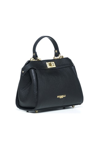Çapraz Çanta Kadın Sharon S Piumelli Milano Bag D28 Black Siyah