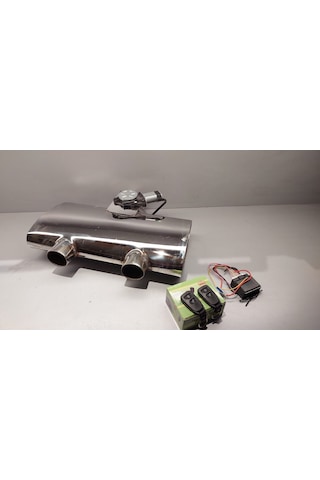 Aktegzoz Golf 5r/6r Uyumlu Çift Çıkış Warex Egzoz Ve Aç/kapa Kuma