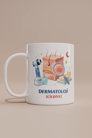 Kişiye Özel İsim Yazılı Dermatoloji Ve Cildiye Temalı Tasarımlı Kupa Bardak Beyaz Kişiye Özel İsim Yazılı Dermatoloji Ve Cildiye Temalı Tasarımlı Kupa Bardak Beyaz