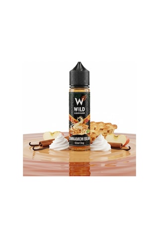 Cinnamon Bear - Premium Aroma 60ml - Elmalı Turta, Tarçın, Krema - Likit Tatlandırıcı