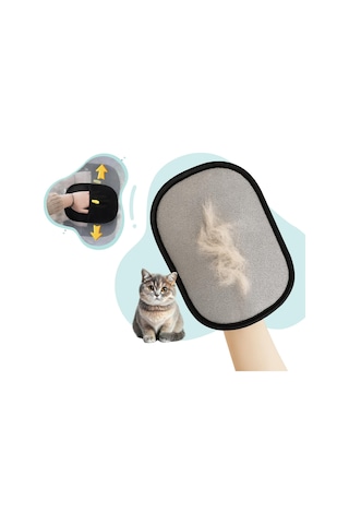 Happy Toozey Ht06 Kedi Köpek Koltuk Kanepe Giysi Tüy Toplama Eldiveni