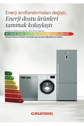 Grundig GDF 5204 5 Programlı 13 Kişilik Bulaşık Makinesi