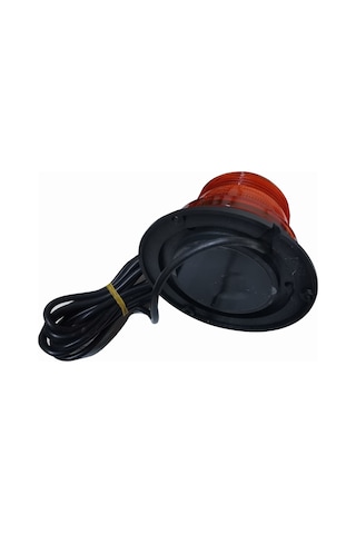 Çakar Tepe Lamba Mıknatıslı 12V-24V Sarı Çakar Lamba