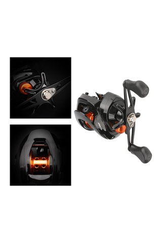 Homyl Yüksek Hızlı Balıkçılık Makaraları 6.3:1 Sağ Turuncu