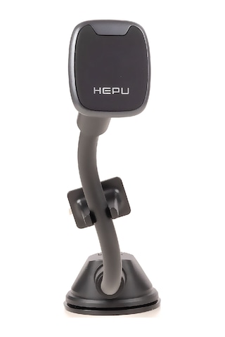 Hepu Hp-a30 Mıknatıslı Cam Tipi Telefon Tutucu Esnek Uzun Kol + 360 Dönebilen Başlık