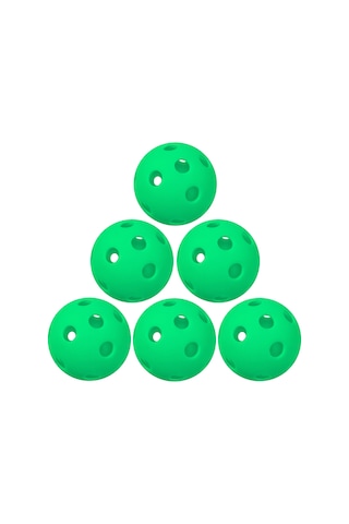 Geeksen 6 Adet Yeşil 72mm Pp Malzeme İç Mekan Pikle Topu Seti