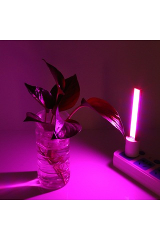Kosona Usb 5v 2.5w Led Bitki Işığı 12cm , 14led 10kırmızı+4mavi , Ev/ofis İçin, Enerji Verimli, 30000 Saat Ömür