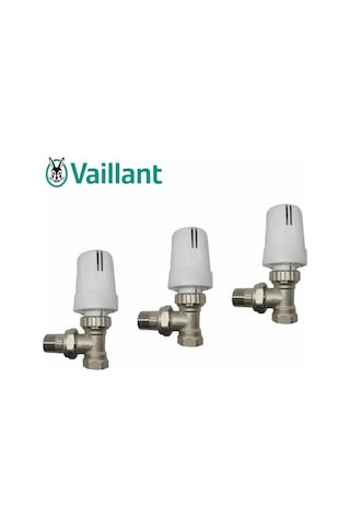 Vaillant Köşe Termostatik Radyatör Vanası 1/2" (3'Lü Paket)