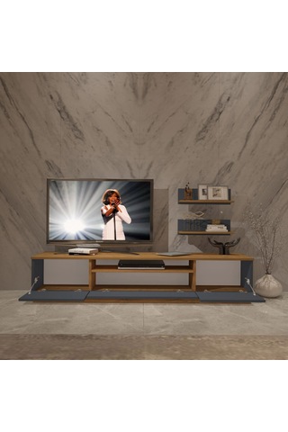Decoraktiv Trendstyle 4 Mdf Tv Ünitesi Tv Sehpası Pera - Antrasit